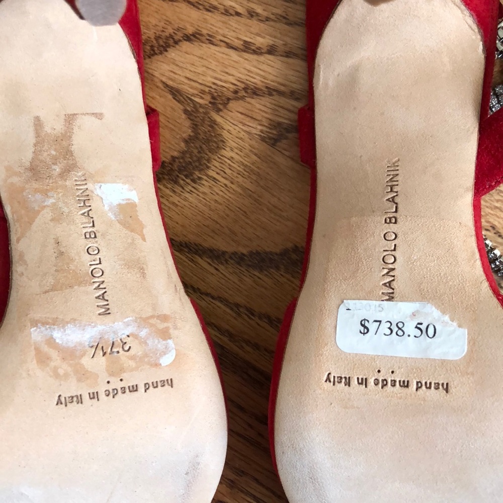 Brand new Manolo Blahnik ministra heels - Picture 4 of 8